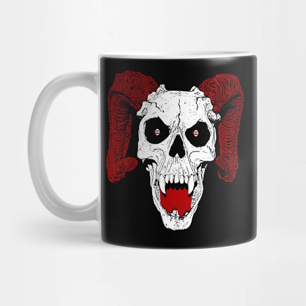 ATH Demon Skull by All The Horror